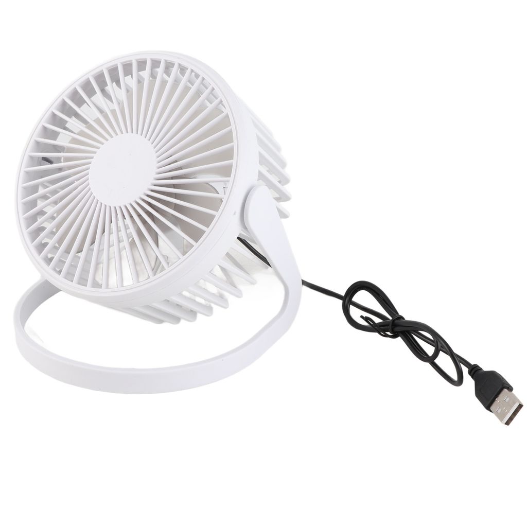 Mini-Tischventilator mit 360° Drehung & USB – Leise
