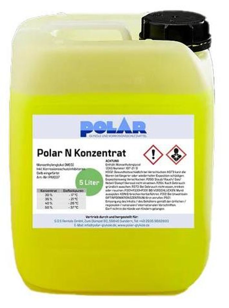 Polar N-MEG Glykol Frostschutzmittel, Monoethylenglykol Produktbild 
