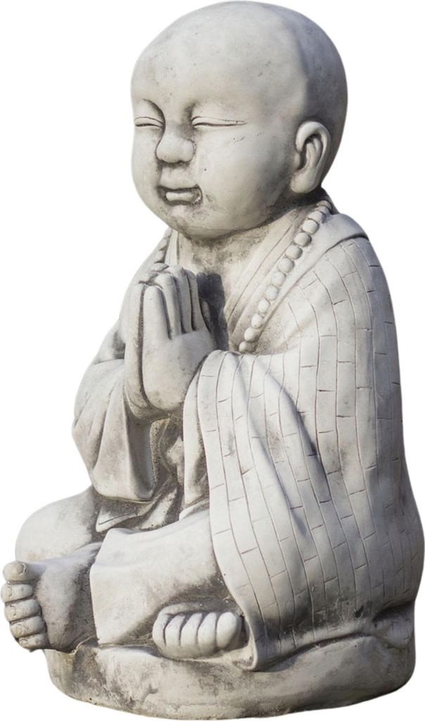 Gartenskulptur Buddha Figur aus Beton