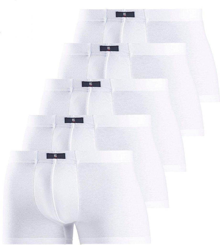 H.I.S. Boxer 5 -teilig weiß Größe 5