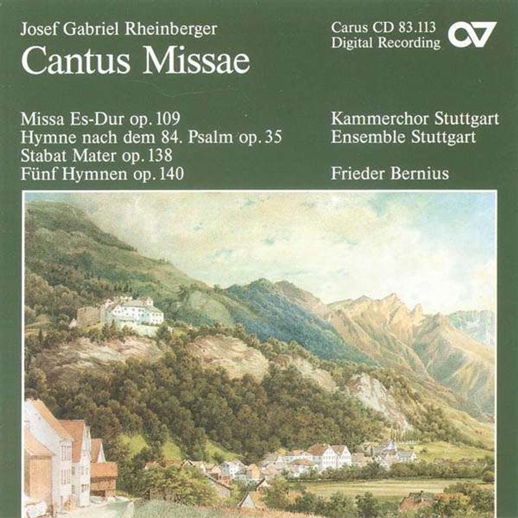 Kammerchor Stuttgart/Bernius, F: CANTUS MISSAE (Musica S