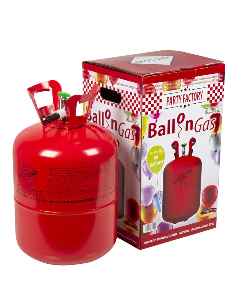 HELIUM DO BALÓNKŮ BALLOONGAZ - jednorázová nádoba 400 l Obrázek produktu 9