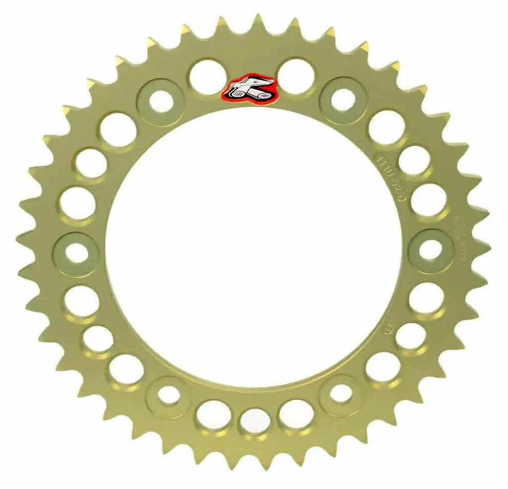 Pignon moto Renthal anti boue pour éliminer l'usure de transmission