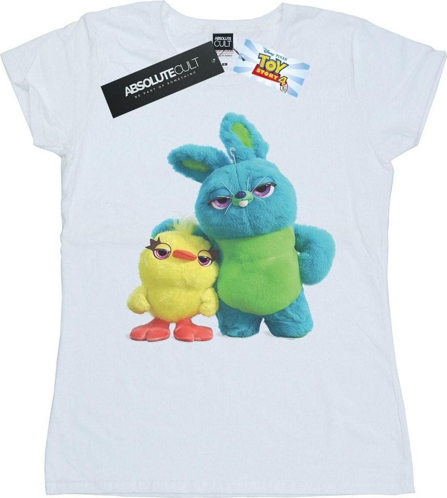 Disney - "Toy Story 4" T-Shirt für Damen BI44322 (S) (Weiß)