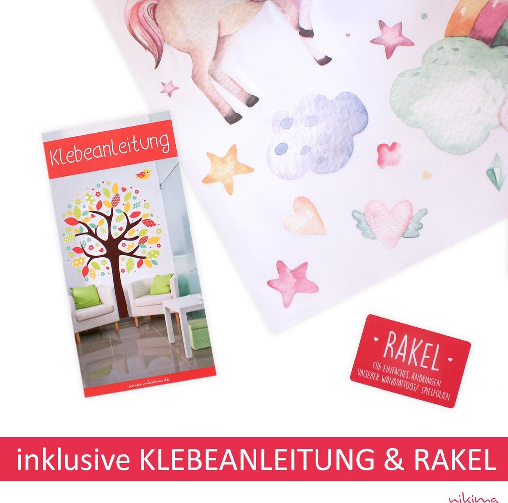 216 Wandtattoo Fenster - Wald 2 - Größe 1000 x 670 mm