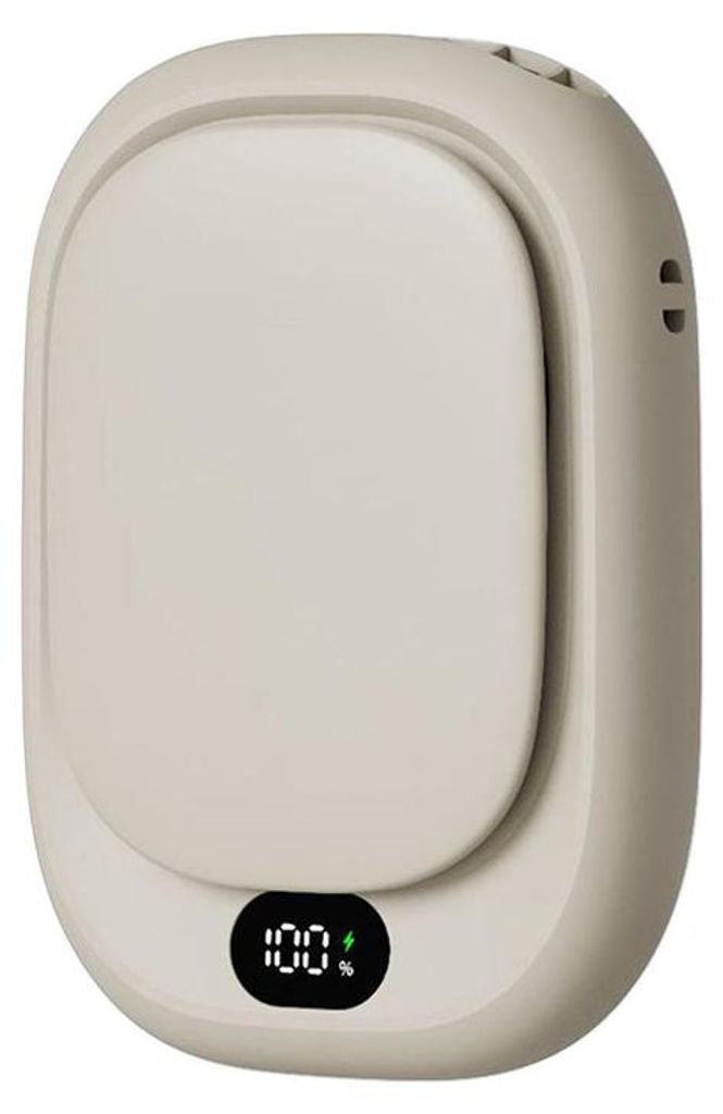 Clip Ventilator 2000mAh tragbar, Gürtelventilator USB wiederaufladbar mit 4 Stufen, leiser Mini Ventilator mit LED Anzeige, Outdoor & Reise Handve...
