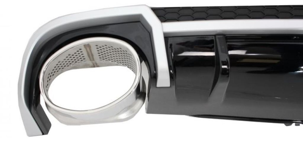 Paraurti posteriore con diffusore per Audi A4 B9 8W, Immagine del prodotto 