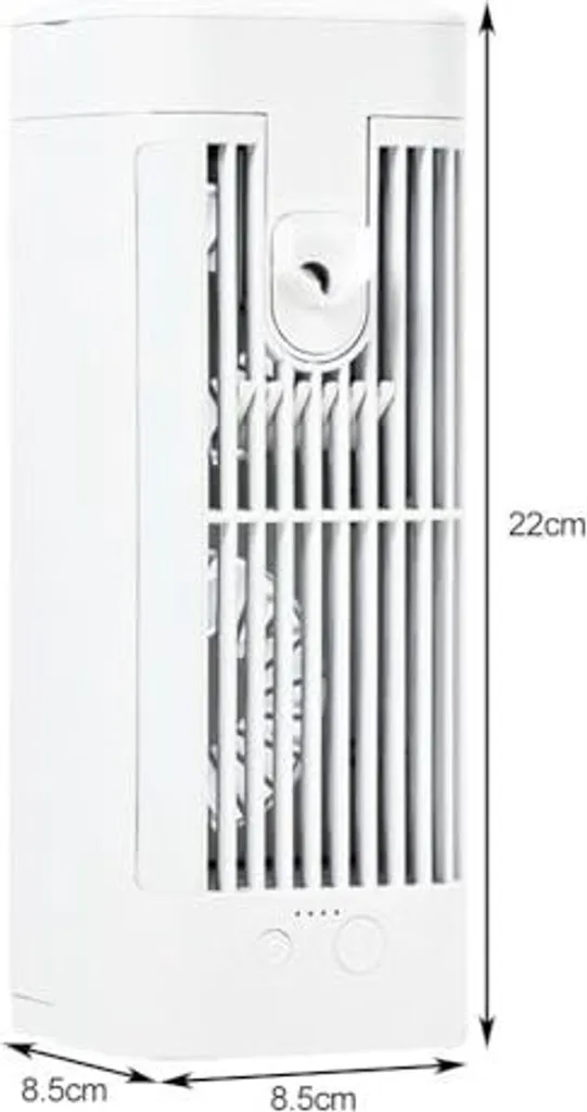 Raffreddatore d'Aria Portatile USB: Ventilatore 3 Velocità per Studio - 4