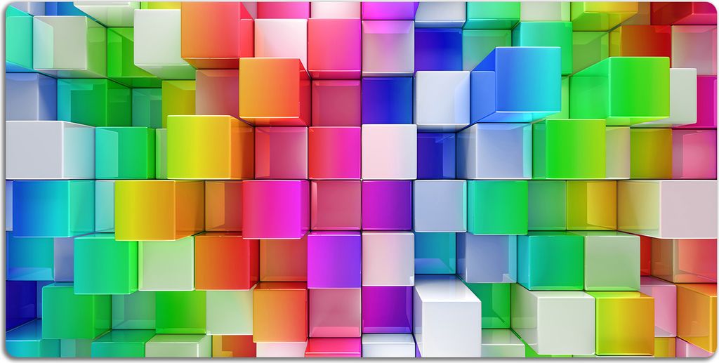 Schreibtischmatte Tischunterlage 120x60 cm Mauspad - Abstraktion