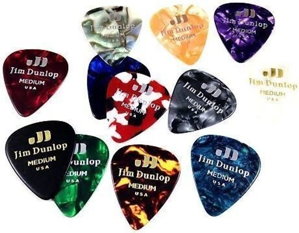 JIM DUNLOP PVP106 Genuine Celluloid Variety Pack M
