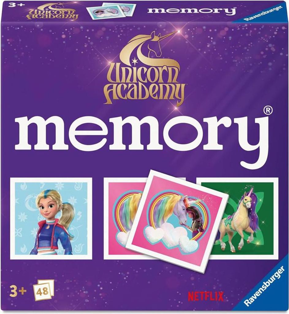 Mini Memory® Unicorn Academy | 48 Bildkarten | Ravensburger Produktbild 