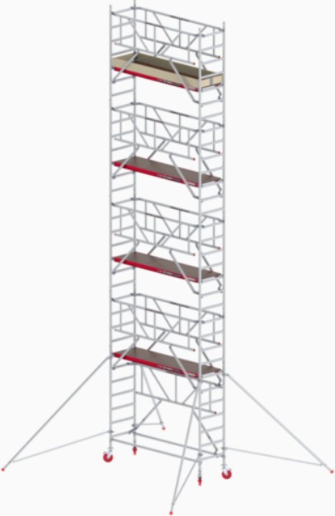 Altrex Fahrgerüst RS Tower 41-S Aluminium mit Safe-Quick und Holz-Plattform 10,20m AH 0,75x1,85m