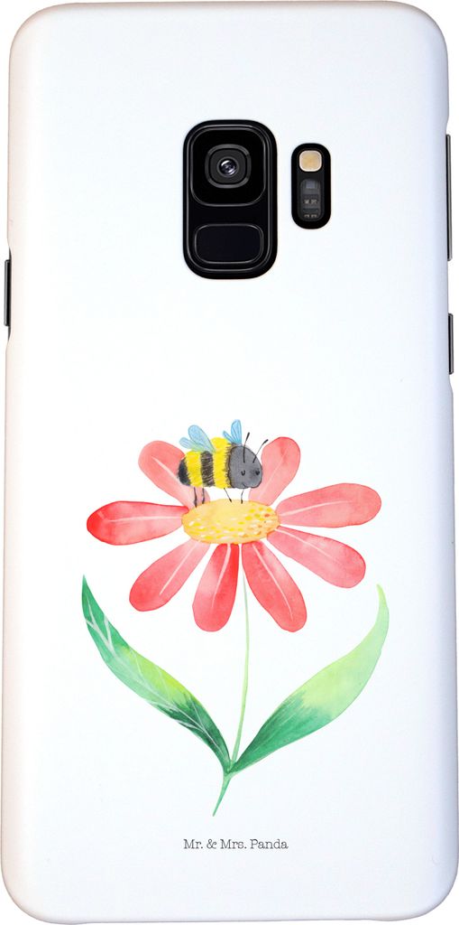 Mr. & Mrs. Panda Samsung Galaxy S9 Handyhülle Hummel Blume Produktbild 