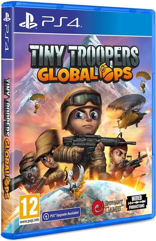 Wired Productions Tiny Troopers Global Ops, PlayStation 4, Produktbild 