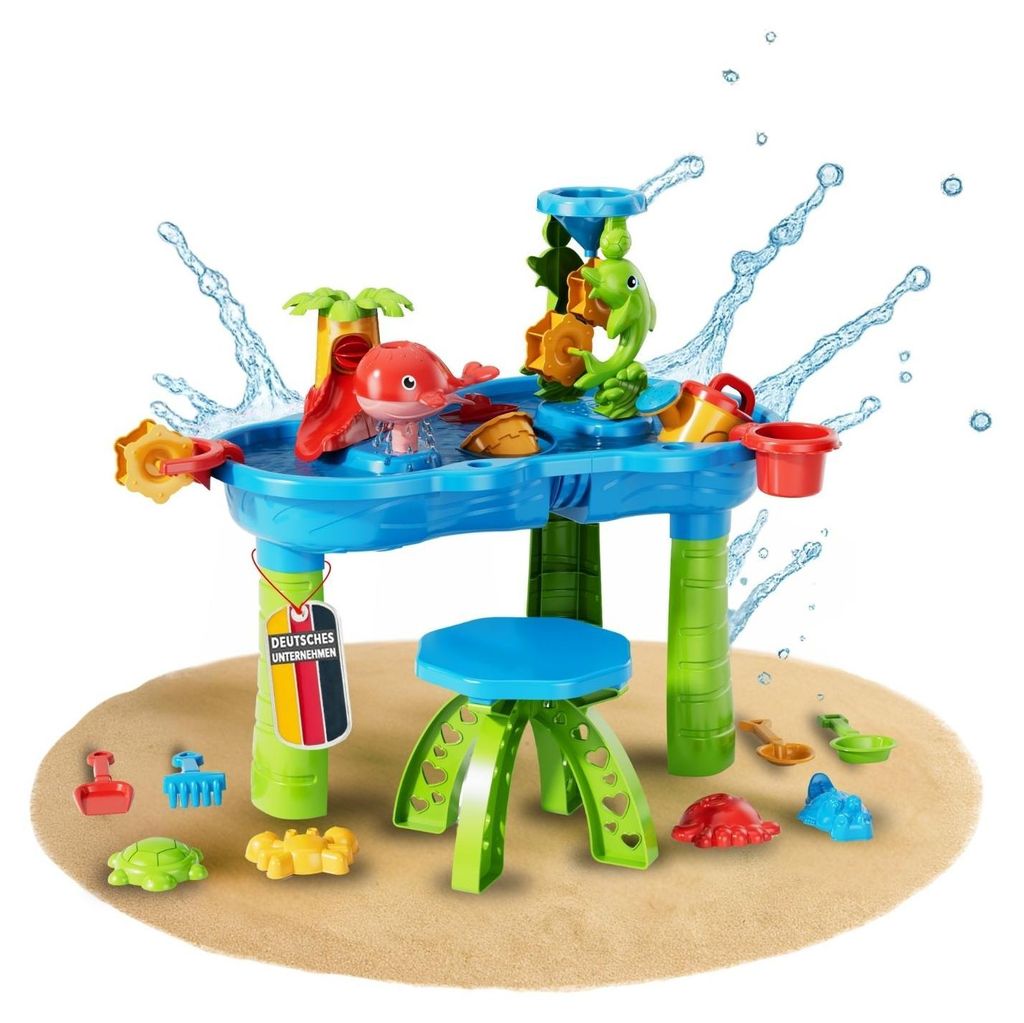 Coemo Wasserspieltisch NARIUS Spieltisch mit Zubehör Größe Produktbild 