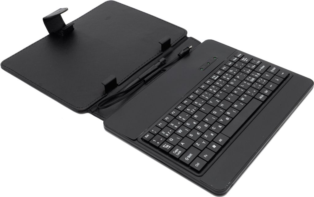 AIREN AiTab Leather Case 2 with USB Keyboard 8" BLACK (CZ/SK/DE/UK/US.. layout)