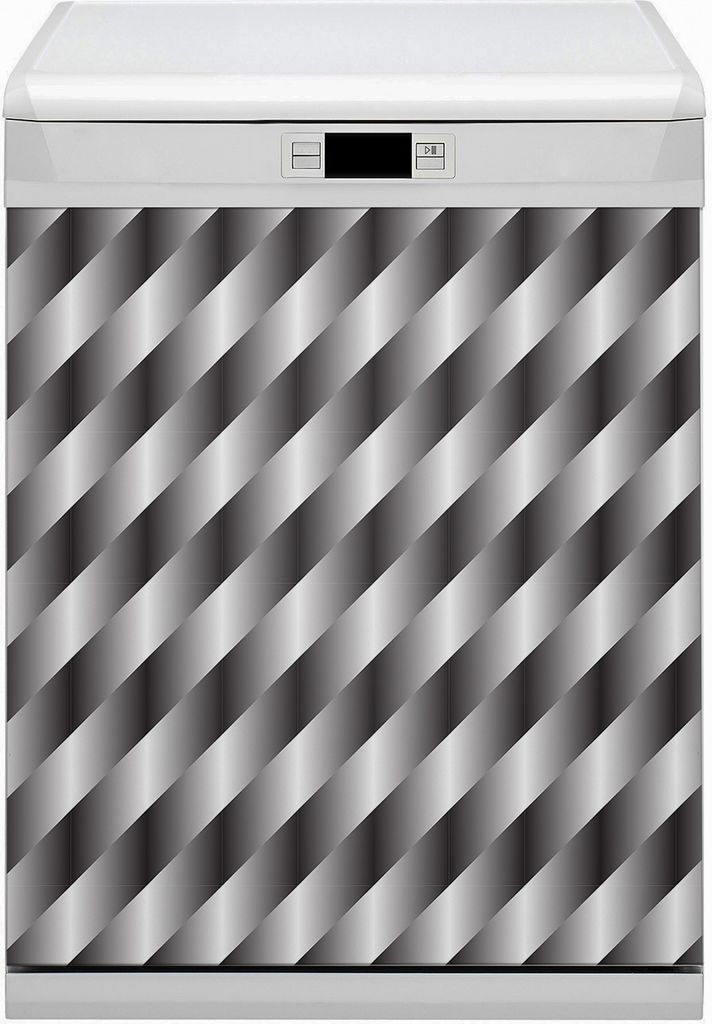 Magnetmatte Geschirrspüle Abwaschbar Küche Magnete Nachbildung 60x80 cm - Metallic Korb