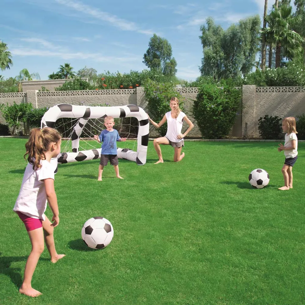 But de football gonflable Bestway 52058 avec 2 ballons pour enfants - 25
