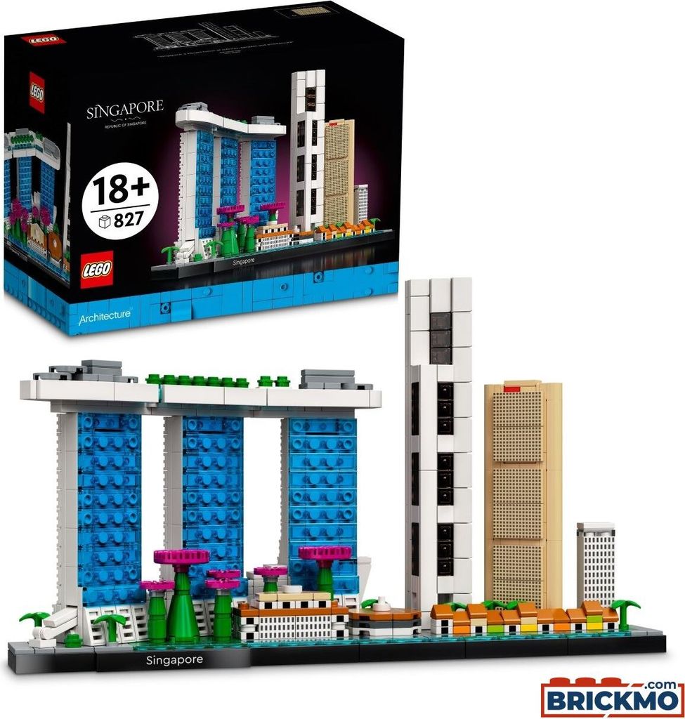 LEGO Architecture 21057 Singapur Zdjęcie produktu 30