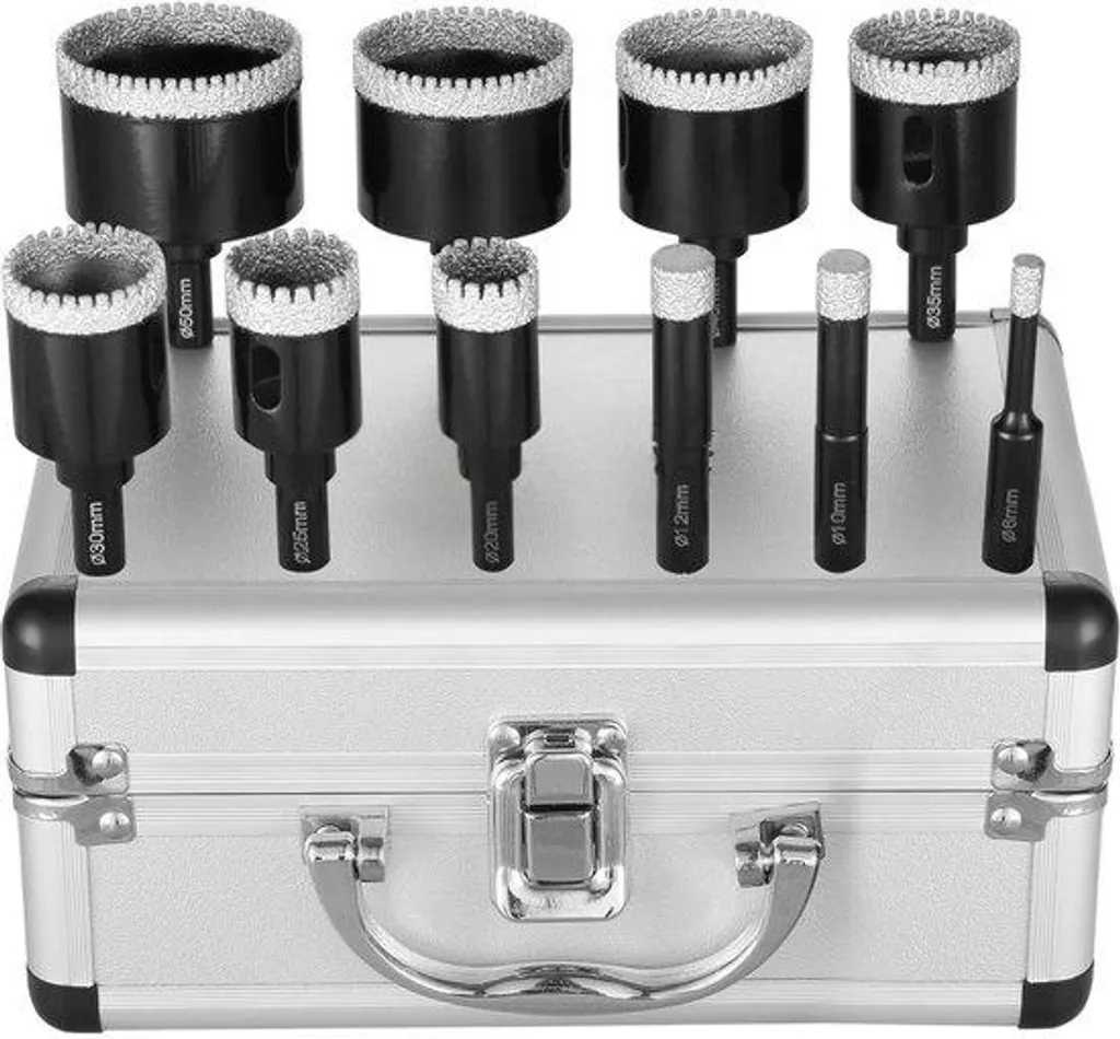 Coffret de Scies Cloches Bimétalliques pour Percer le Bois et le PVC