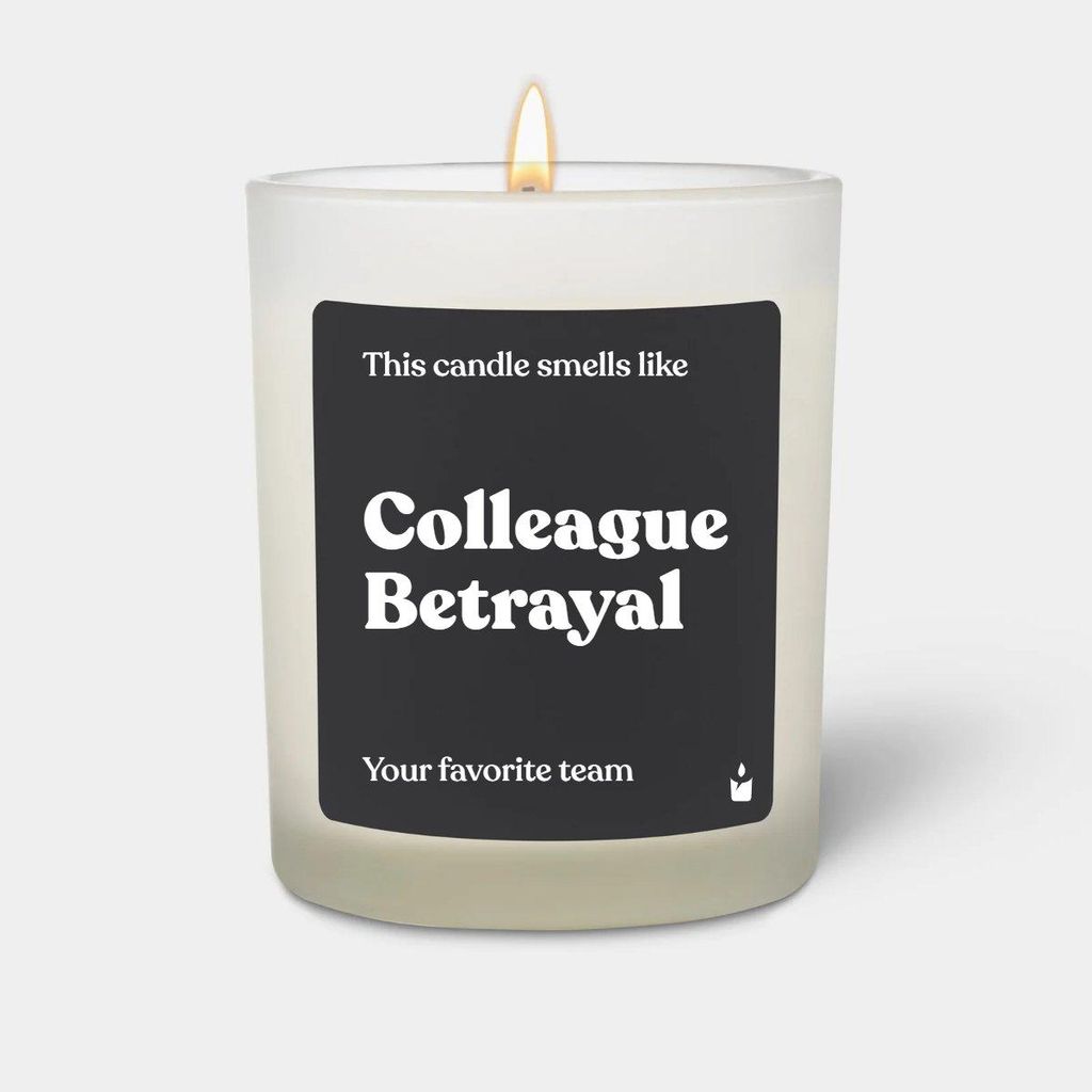 ChattyCandles Duftkerze Woody This candle smells like: Colleague Betrayal