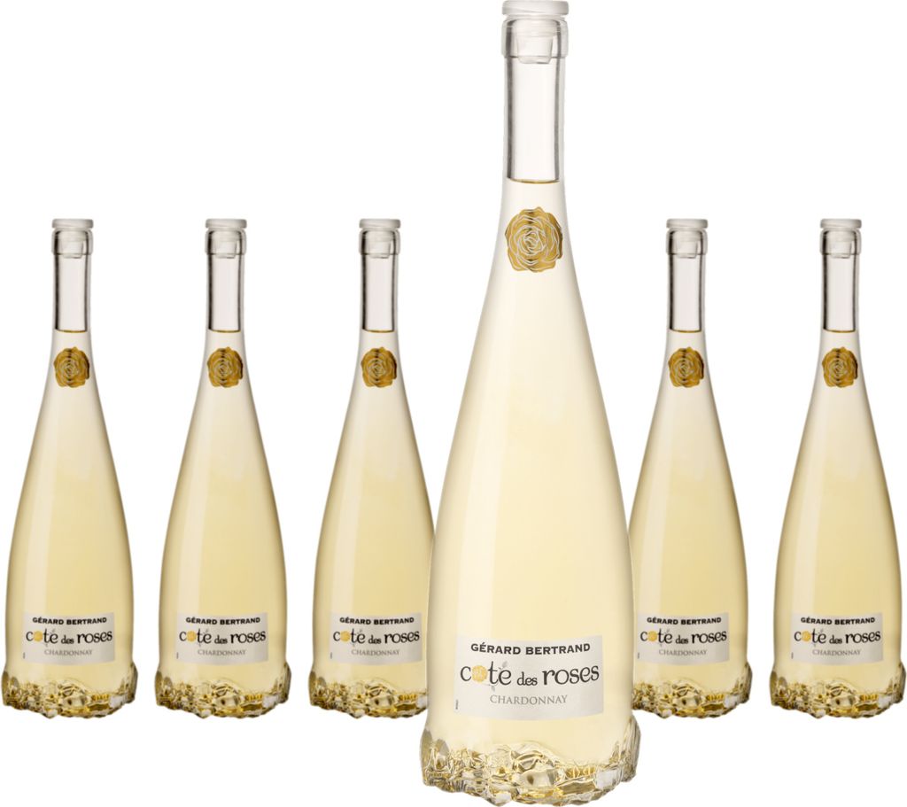 6 x Gérard Bertrand Côte des Roses Chardonnay Blanc Produktbild 