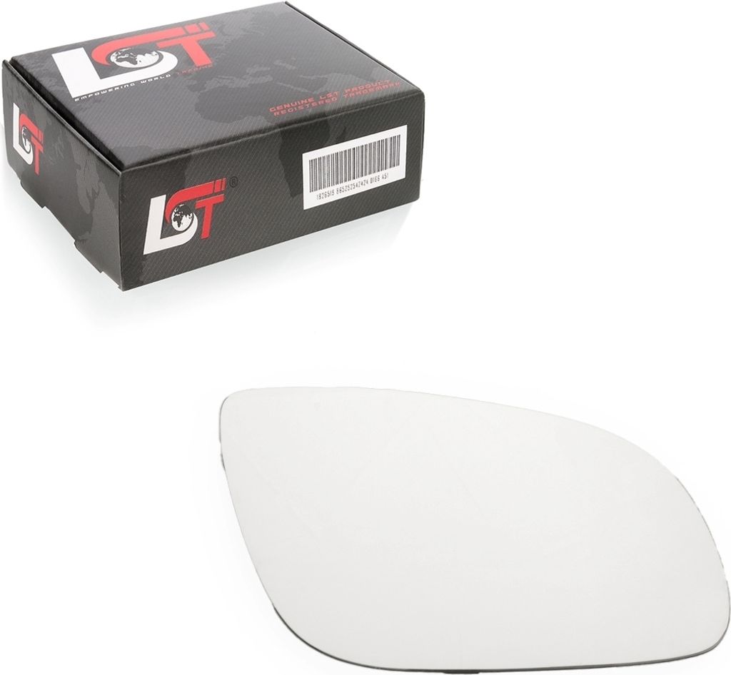 Spiegelglas Außenspiegel Glas zum Kleben konvex rechts für Audi A8 4E 2002-2007