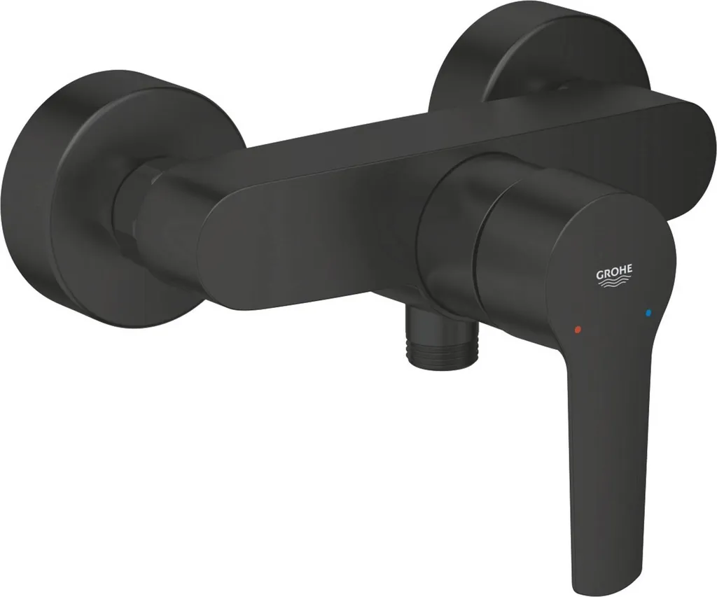 Mélangeur de douche Grohe Start noir mat idéal pour rénover une salle de bain
