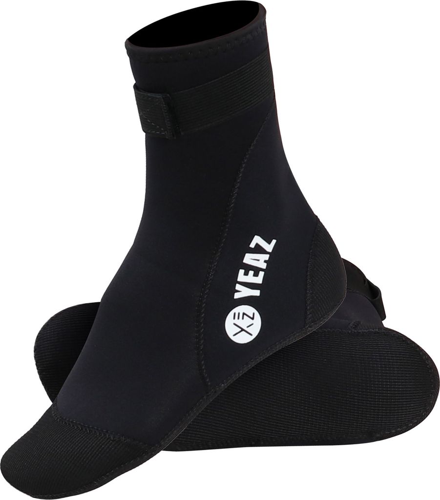 YEAZ NEOSOCK HIGH - Neoprensocken SCHWARZ Größe: 46-47