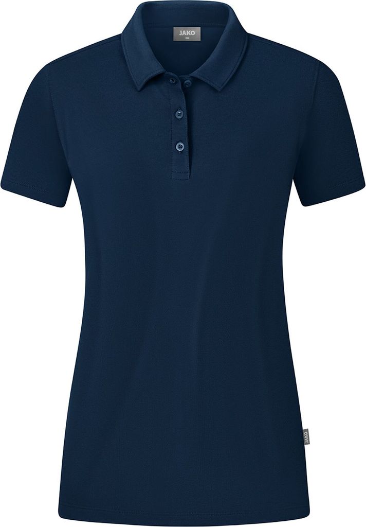 JAKO Damen Polo Organic Stretch, Farbe:marine, Größe:42