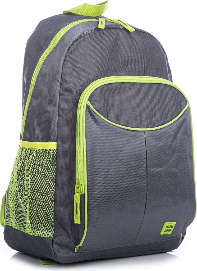 SEMI LINE Rucksack A4 Reißverschluss Leichtes Polyester Produktbild 