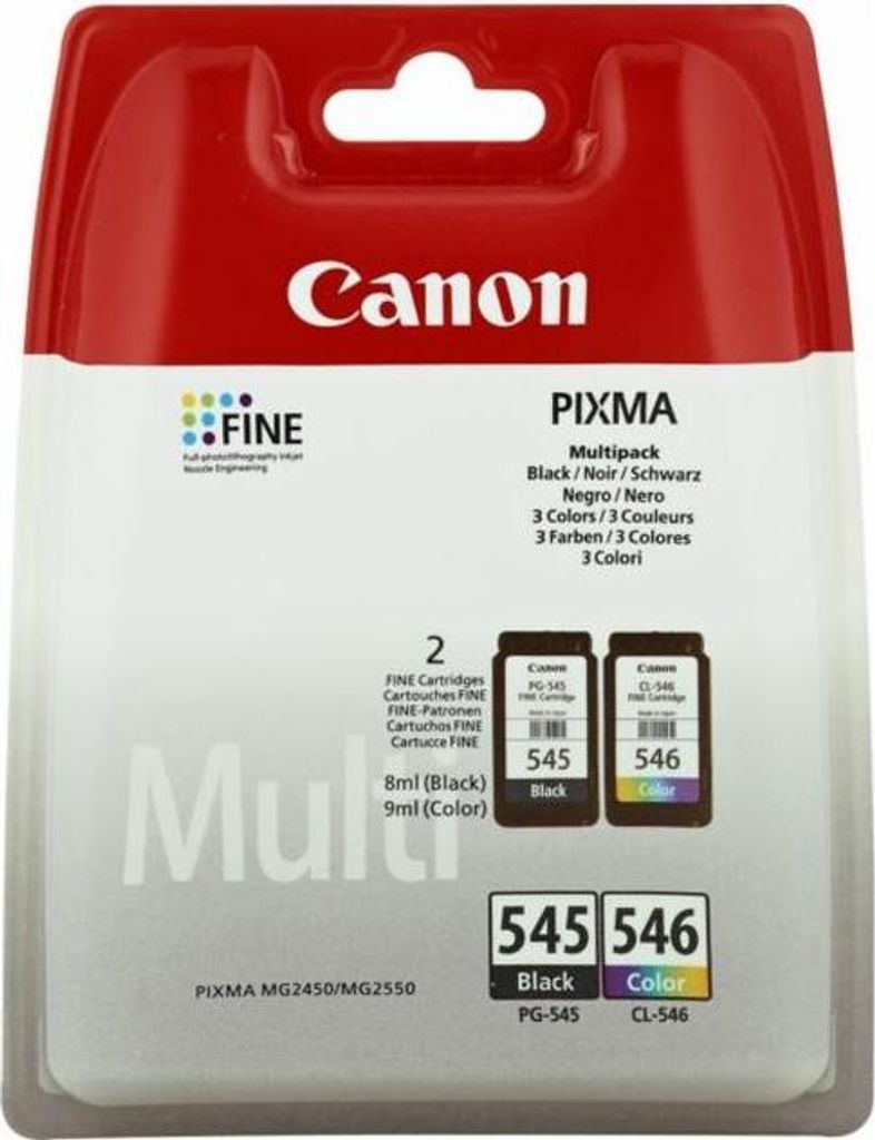 Canon 8287B008, Czarny, Cyjan, Purpurowy, Żółty, 8 ml, 8 Zdjęcie produktu 
