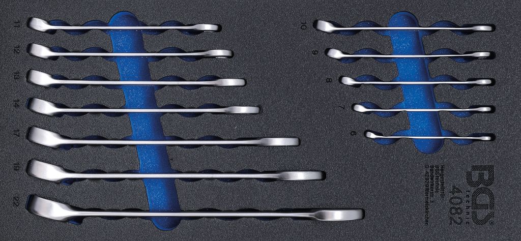 BGS technic Tool Tray 1/3: Combination Spanner Set, 1246 Obrázek produktu 