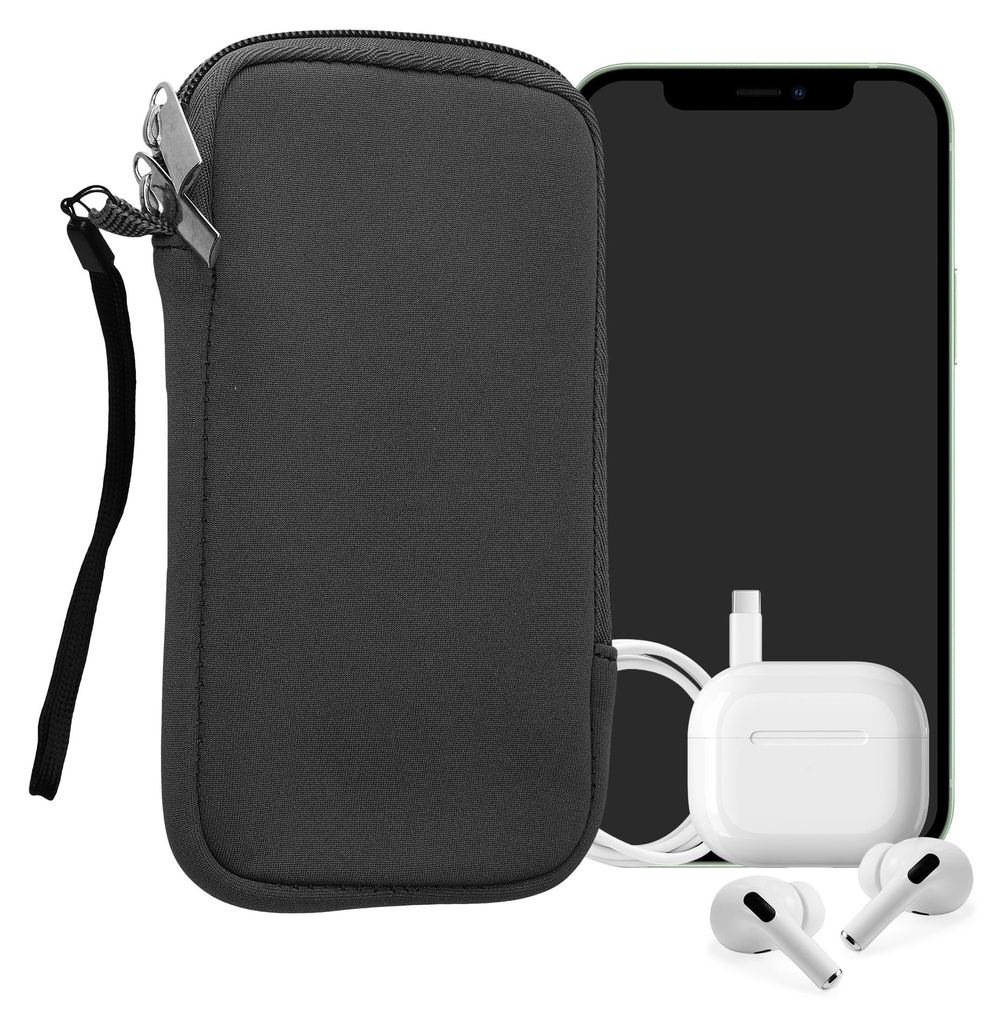 kwmobile Neopren Handytasche für Smartphones L - 6,5" - Produktbild 