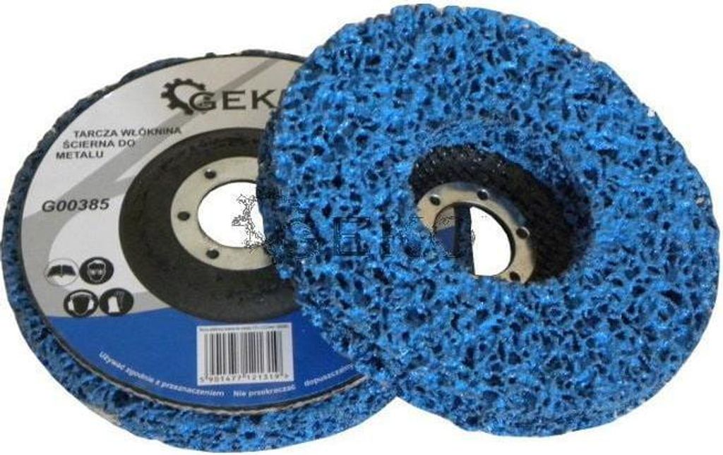 Geko G00385 - Diamantscheibe de (125 x 22.2 mm, 12 Stk.), Farbe blau