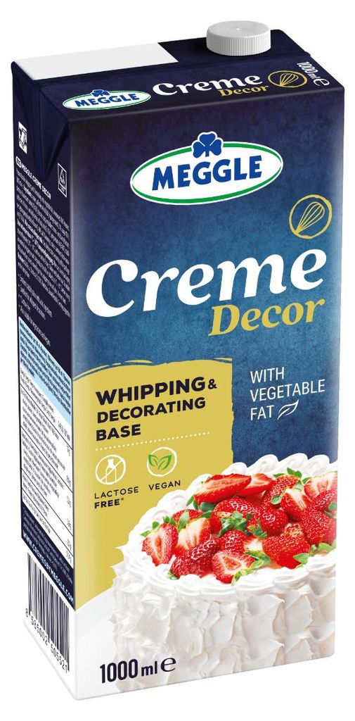 Meggle Crème Décor Pâtisserie Alternative polyvalente à la Image du produit 