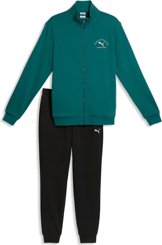 PUMA Class Sweat Suit Jogginganzug für Herren, Größe:XXL, Farbe:Grün