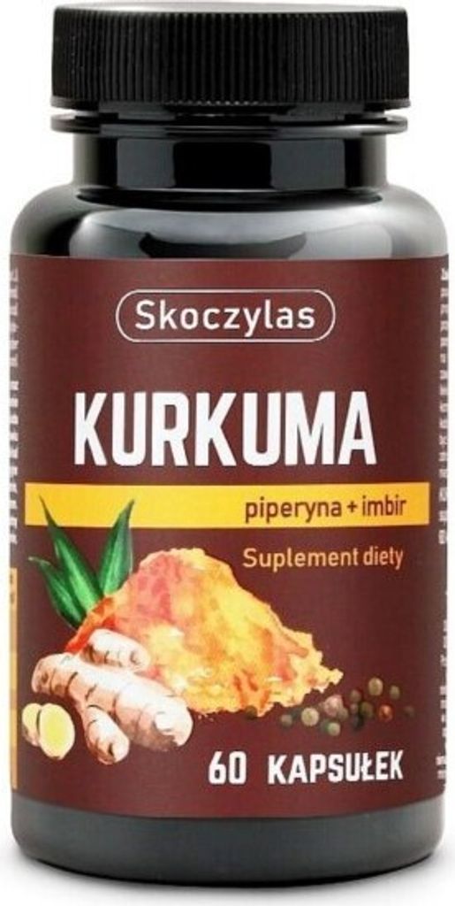 Skoczylas Kurkuma, Piperin + Ingwer 60 Kapseln