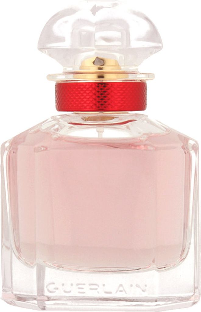 Guerlain Mon Bloom of Rose, Frauen, 50 ml, Nicht nachfüllbare Flasche, Litchi, Himbeere, Rose, Rose, Jasmine, Lavender, Pear, Sandalwood, Vanilla