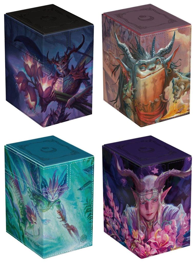 Ultimate Guard Flip'n'Tray 133+ Xenoskin Magic: The Gathering „Lorwyn Eclipsed“ – Bitterbloom Bearer