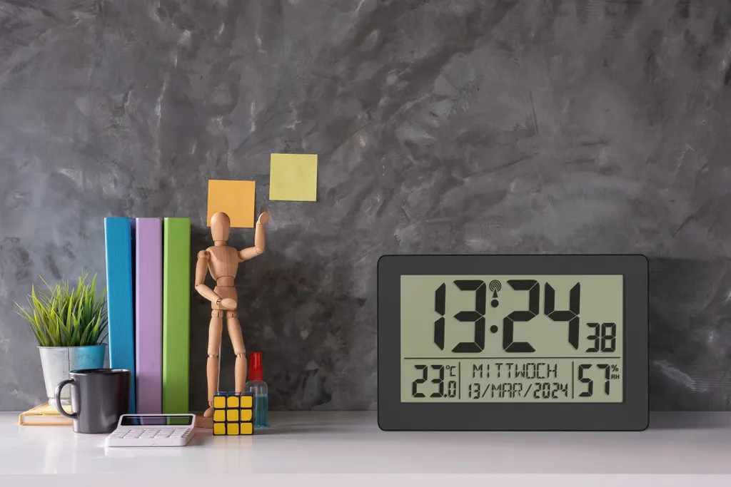 TFA 60.2557.01 : Horloge Précise avec Suivi de Température Intérieure - 4