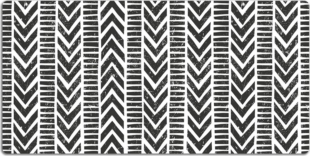 Schreibtischmatte Tischunterlage 120x60 cm Mauspad - Tribal-Muster
