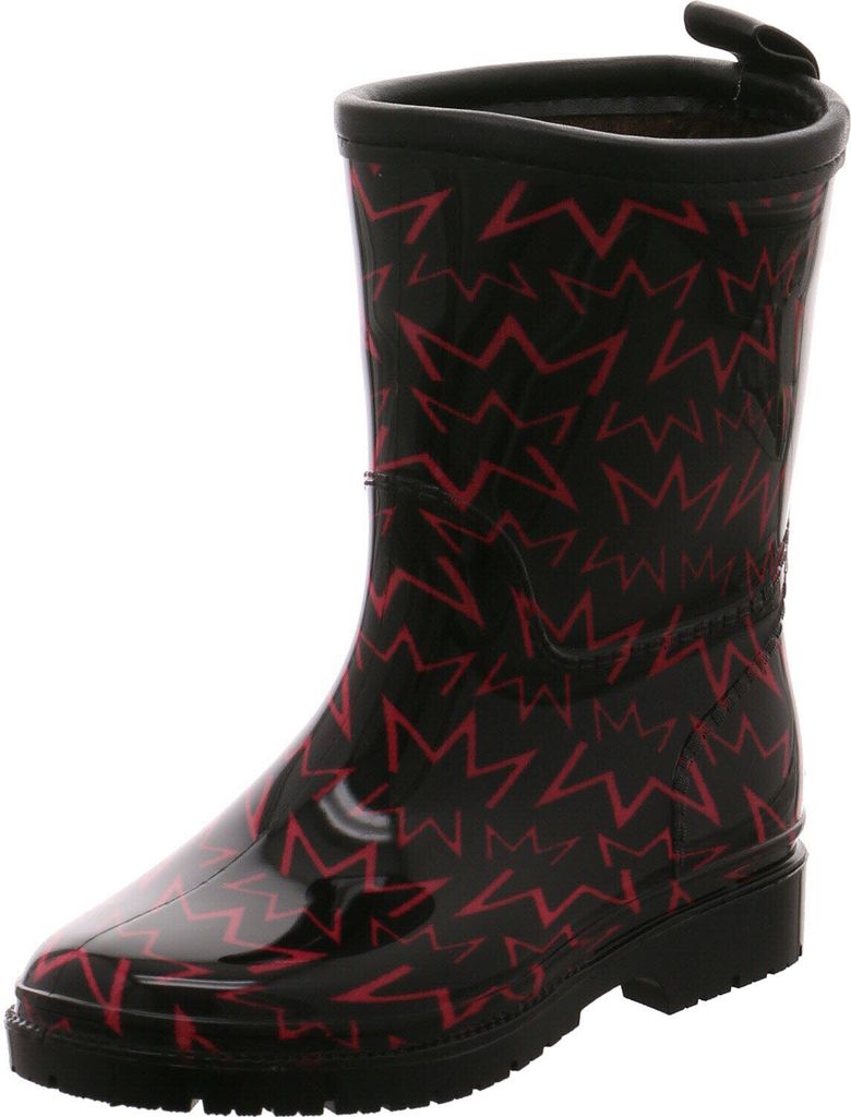 Slobby Jungen Gummistiefel schwarz