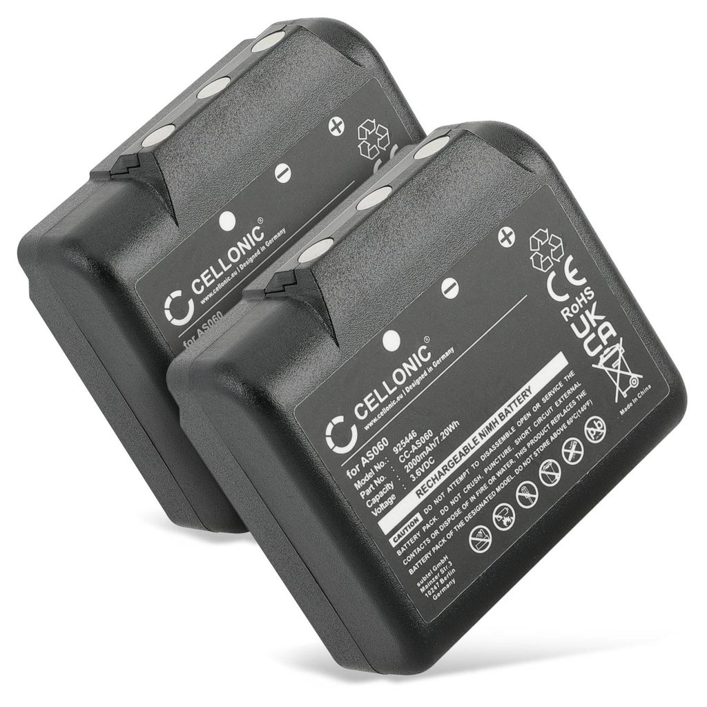 CELLONIC 2x Batterie pour Télécommande Compatible avec IMET Image du produit 