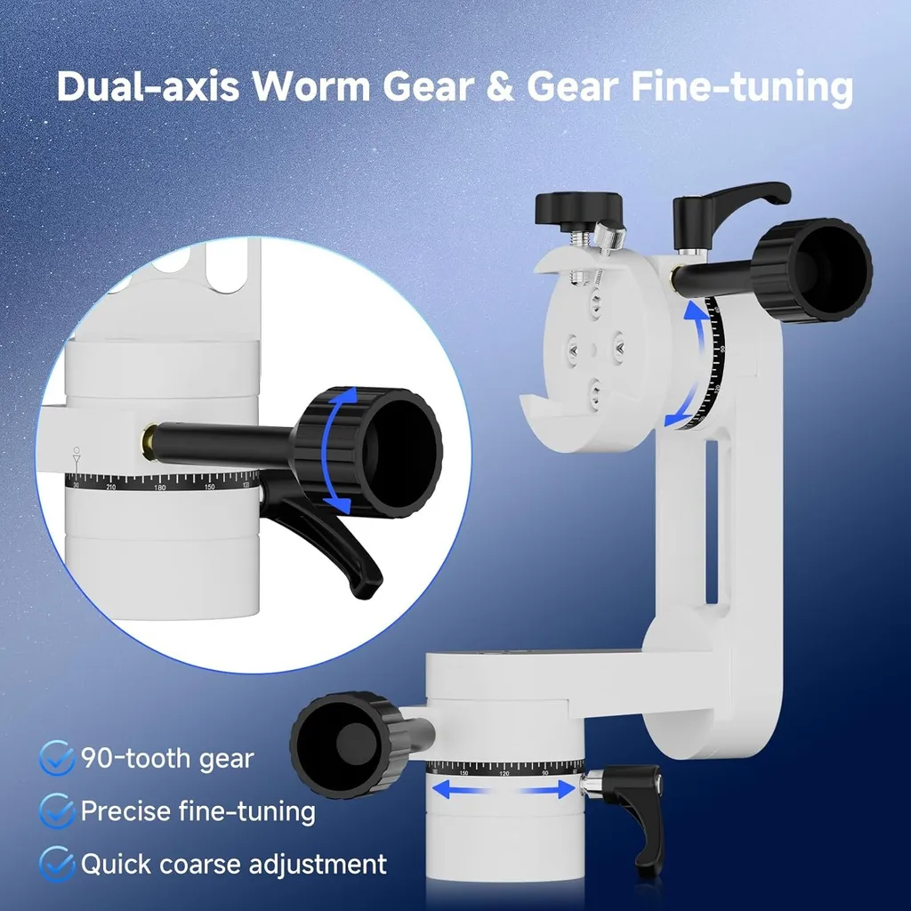 Accessoire Télescopique pour Observation Mobile - Support Alt-Az 5kg