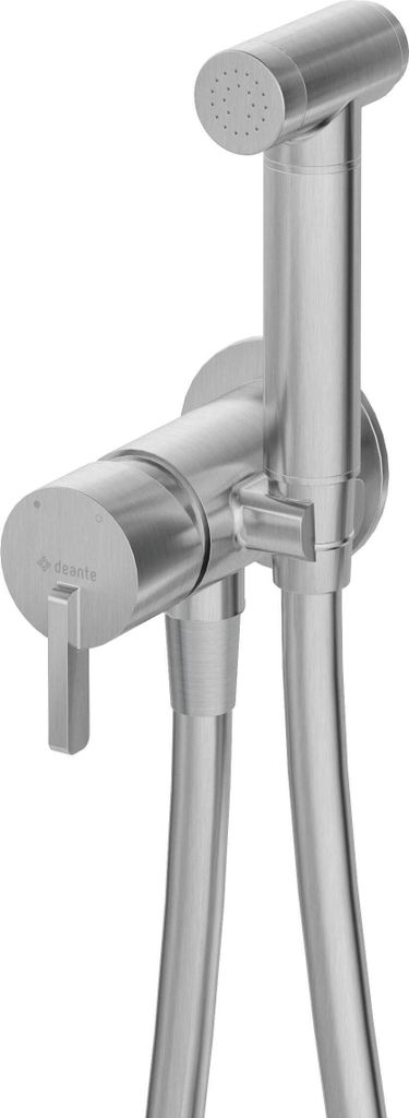 Concealed bidet mixer with bidetta shower head