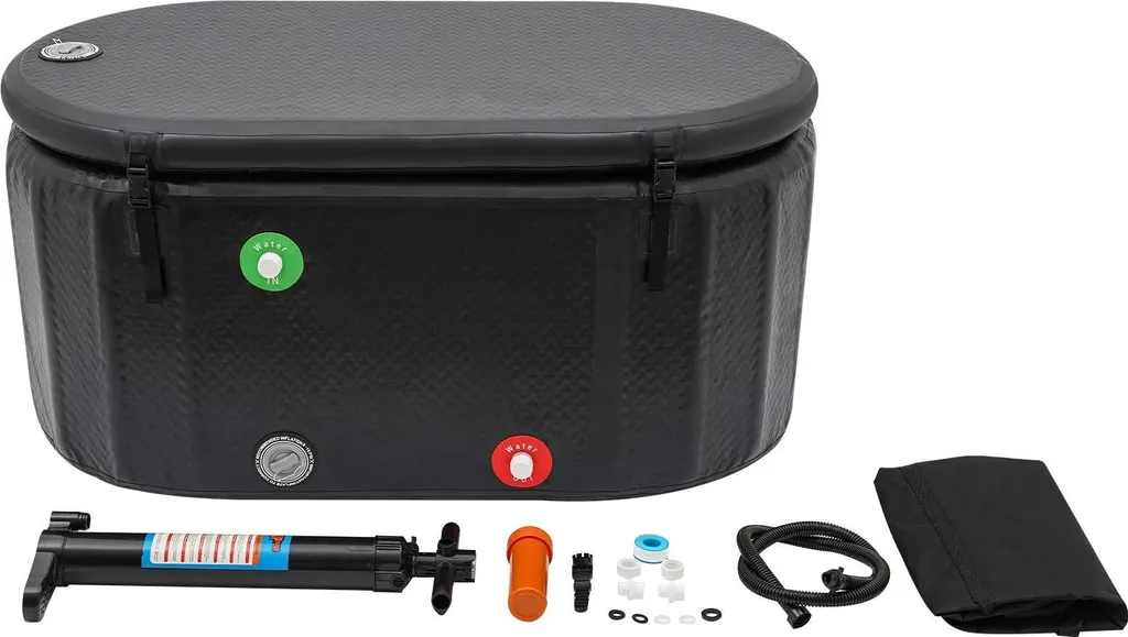 Bain froid de récupération musculaire - Baignoire sport 275L portable
