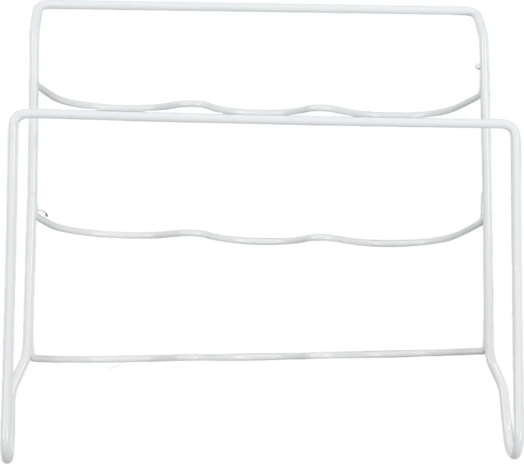 Organiseur de bouteilles pour frigo empilable et modulable en inox