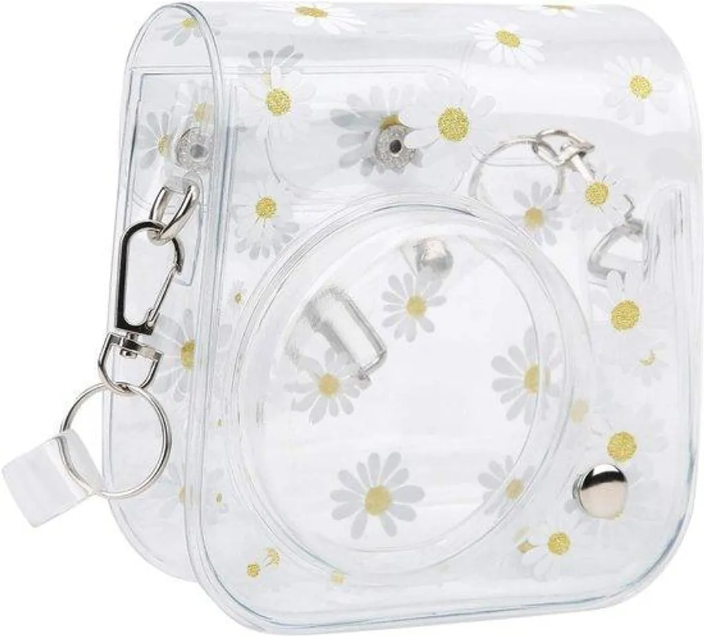 Coque de protection rigide transparente et cache-objectif pour mini