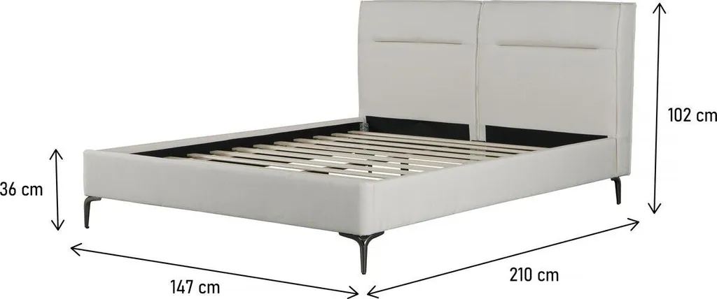 Lit double Moritz idéal pour optimiser l'espace d'une petite chambre - 3